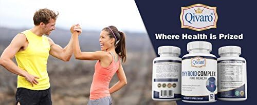 Thyroid Complex Pro - Natural Supplement for Thyroid Support, Energy, Focus and Metabolism (60 Capsules) with L-Tyrosine, Vitamin B, Iodine, Magnesium, Zinc & B-12 for Men and Women