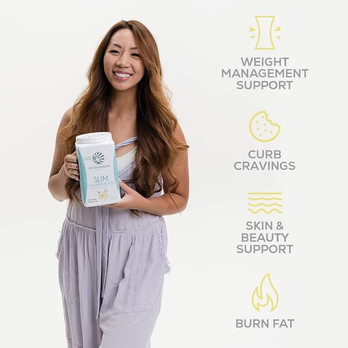 Sunwarrior Slim Collagen Peptides Powder 750 Gram 30 SRV