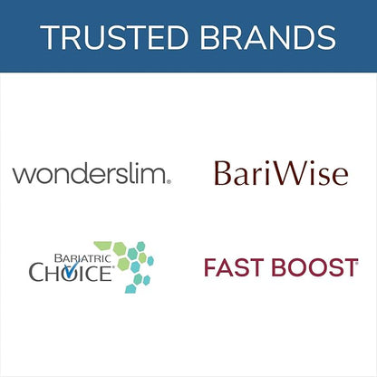 WonderSlim Meal Replacement Protein Bar, Chocolate Almond, 15g Protein, 20 Vitamins & Minerals (7ct)