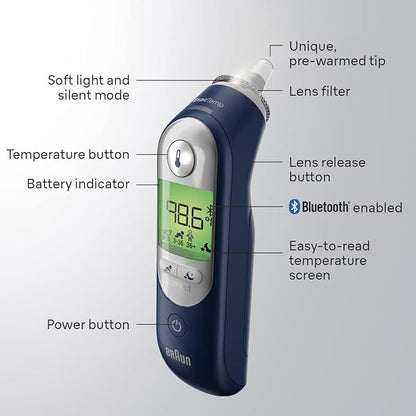 Braun ThermoScan 7+ Connect Digital Ear Thermometer 1 Brand
