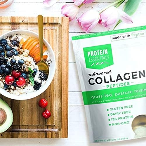 Collagen Peptides Powder, Grass-Fed, Paleo & 16 oz