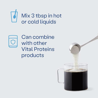 Vital Proteins Collagen Powder Supplement Hydrolyzed 9.33oz