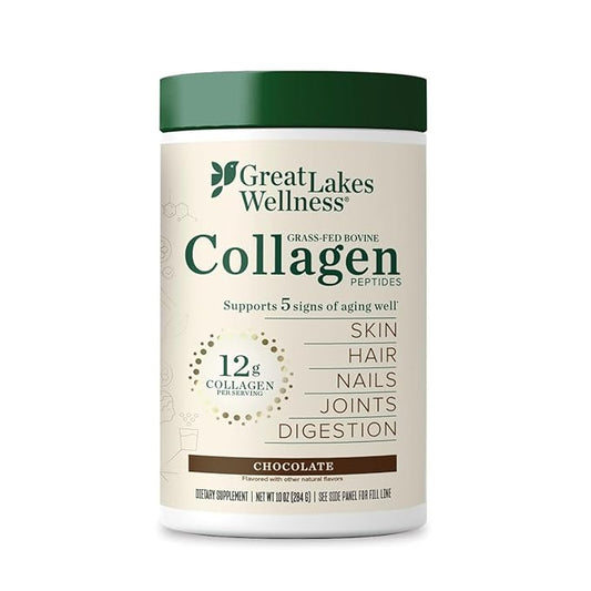 Great Lakes Wellness Collagen Peptides Powder 10 oz