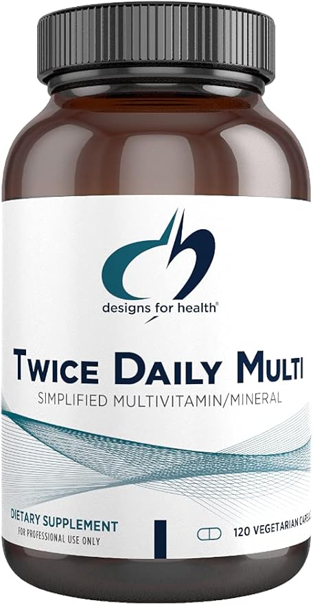 Designs for Health Methylated Multivitamin B12 and (120 Capsules)