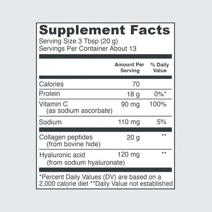 Vital Proteins Collagen Peptides with Hyaluronic 9.33oz Bundle, 20g per 9.33oz Canister 2