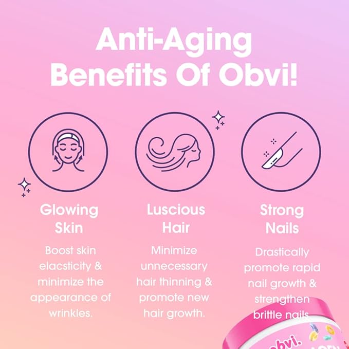 Obvi Collagen Peptides, Protein Powder, Keto, 30 Servings)