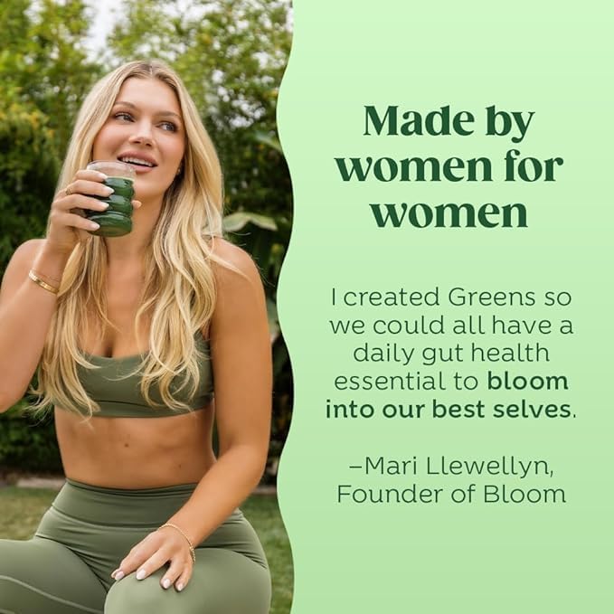 Bloom Nutrition Greens and Superfoods Powder 30 SVG,