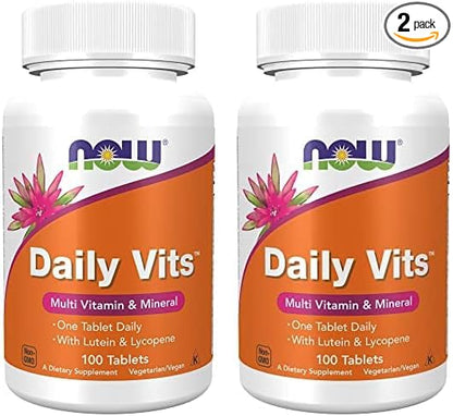 NOW Supplements, Daily Vits™, One Tablet 100 Tablets 2)