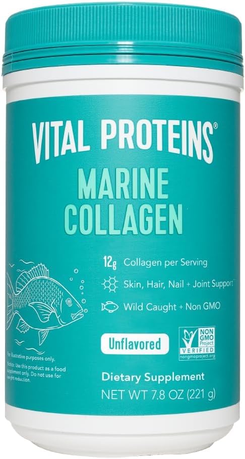 Vital Proteins Marine Collagen Peptides Powder 12g per 7.8 oz