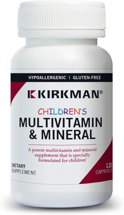 Kirkman - Kids Multivitamin and Mineral D3 - 120 Capsules
