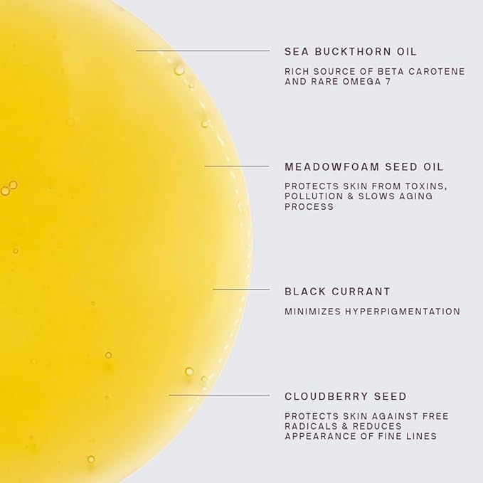 Dermaclara Daily Restorative Oil - Face Oil for Women & Men with Jojoba Oil, Hydrating and Anti Aging with Nourishing Superfoods, Overnight Moisture for Youthful Glow - 30 ml