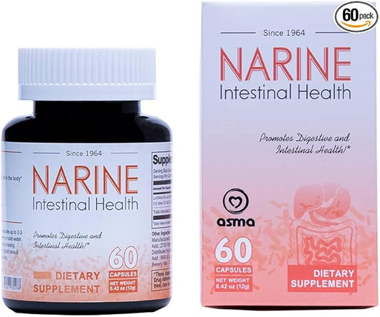 Asma Narine Intestinal Health Probiotic Supplement 60 Capsules