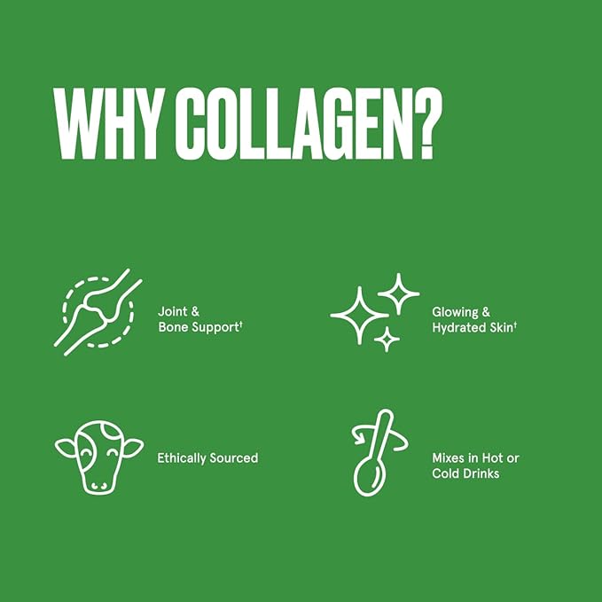 Bulletproof Unflavored Collagen Peptides Powder, 17.6