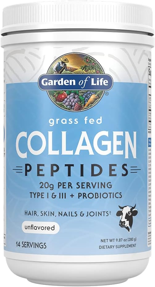 Garden of Life Grass Fed Collagen 14 Servings.