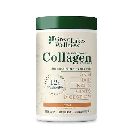 Great Lakes Wellness Collagen Peptides Powder 10 oz