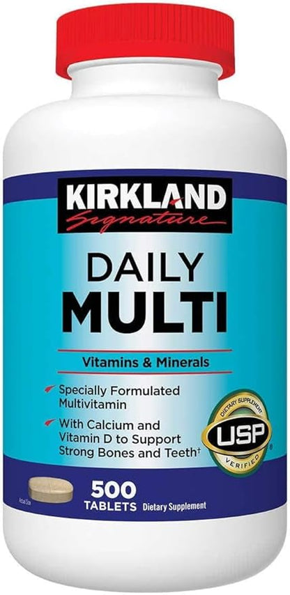 Signature Daily Multi Vitamins & Minerals 500 Tablets