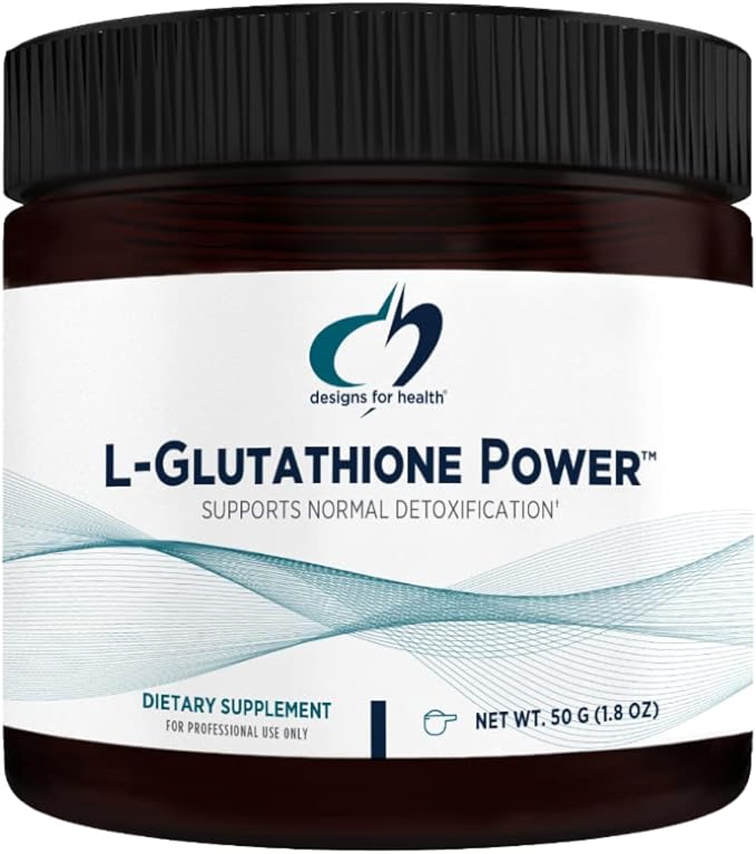 Designs for Health L-Glutathione Power 1000mg (50 Servings 50g)