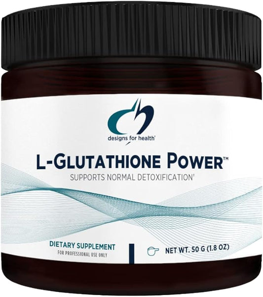 Designs for Health L-Glutathione Power 1000mg (50 Servings 50g)