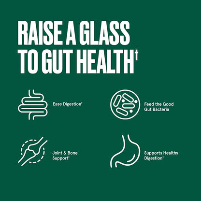 Bulletproof Unflavored Gut Health Collagen Protein, 14 Ounces, 10g Grass-Fed 2 Billion 10g Prebiotics