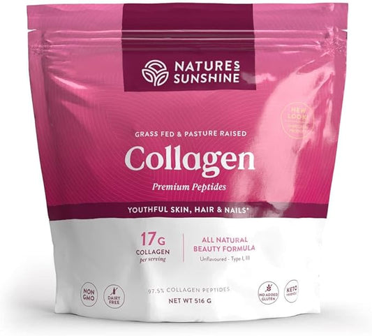 Nature's Sunshine Collagen Powder Type I 18 Oz