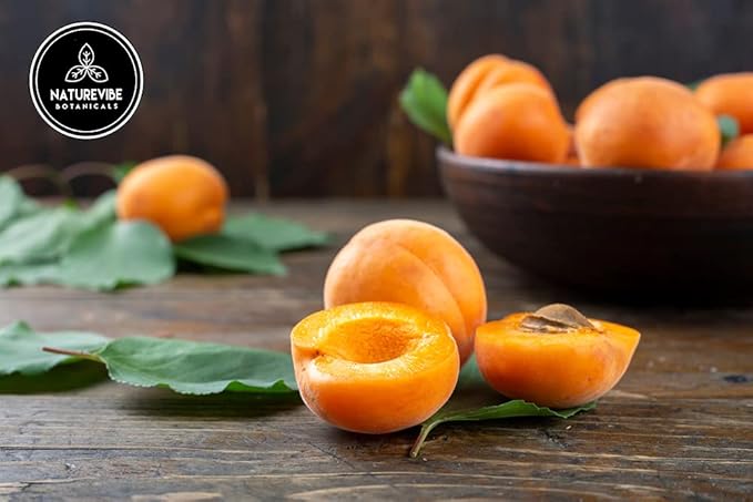Naturevibe Botanicals Apricot Oil 32 Ounces 100% Pure
