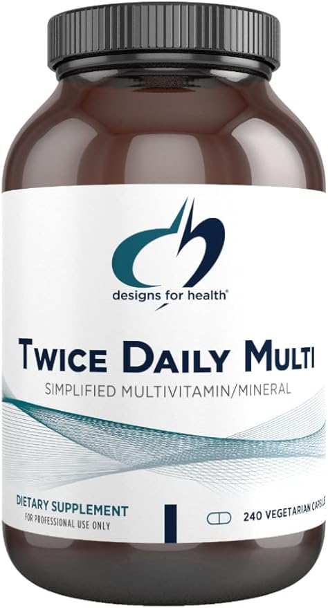 Designs for Health Methylated Multivitamin B12 and (240 Capsules)