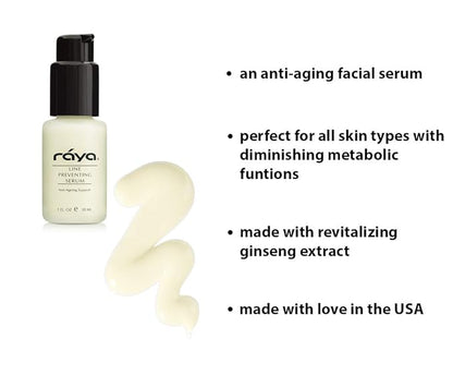 RAYA Line Preventing Serum (507) | Active, Anti-Aging Facial Treatment for All Skin | Helps Reduce Fine Lines and Wrinkles
