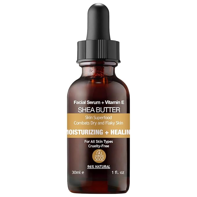 Purifect Smoother Than Butter Shea Butter Facial Serum with Vitamin E Oil, Shea Butter Moisturises Dry Skin, Protects the Skin Barrier, Soothes Irritation and Softens Young Skin 30ml