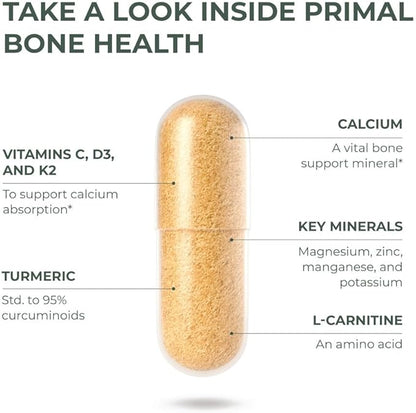 Primal Harvest Primal Bone Health Calcium (120 capsules)