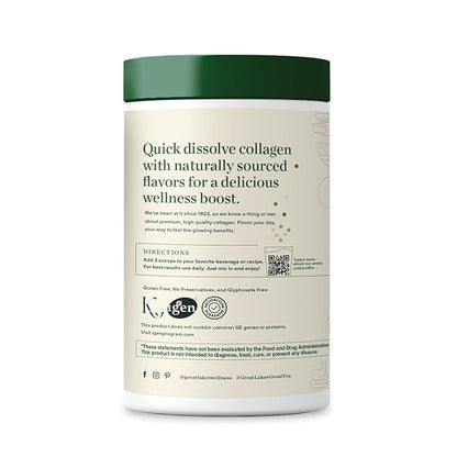 Great Lakes Wellness Collagen Peptides Powder 10 oz