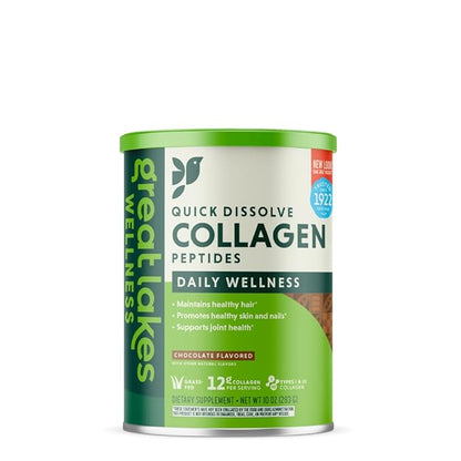 Great Lakes Wellness Collagen Peptides Powder 10 oz