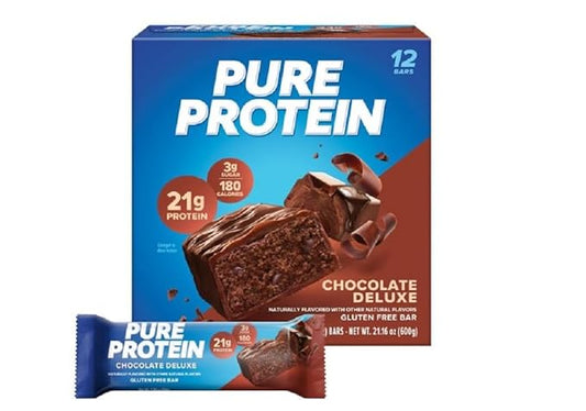 Pure Protein Bars, High Protein, Nutritious 1.76 oz., 48 Count