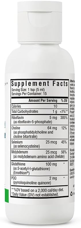 Seeking Health Liposomal Glutathione Plus 3 oz (15 Servings)