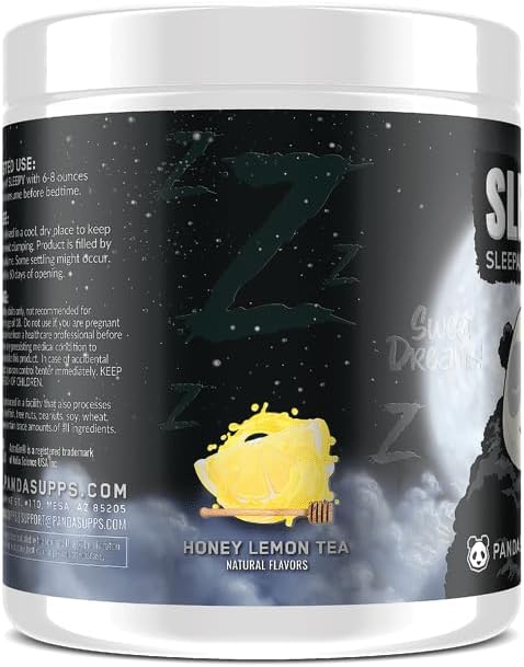 Underground Bio Labs™ Panda SUPPS – 2.0 Natural 5mg Melatonin, 300mg GABA, 30 Servings