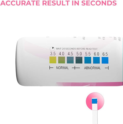Natureland Vaginal Health pH Test Strips, (80 Strips)