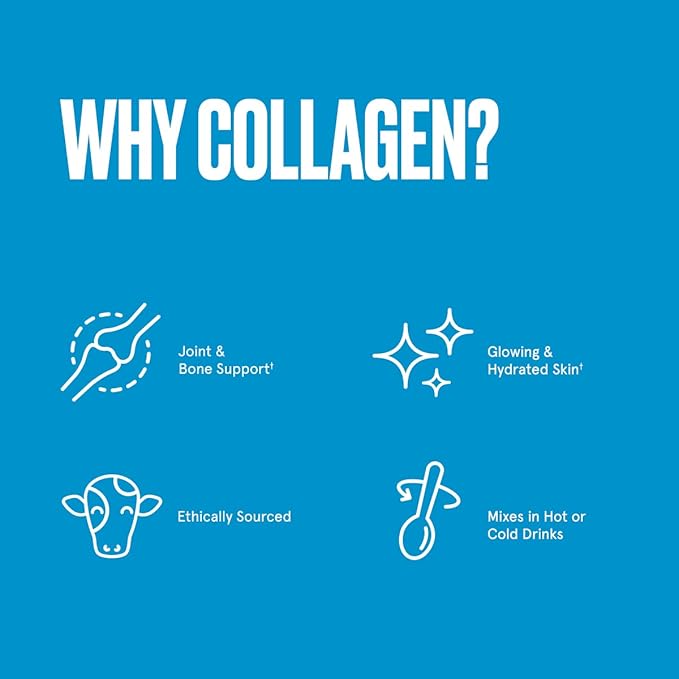 Bulletproof Vanilla Collagen Peptides Powder 17.6 Ounces,