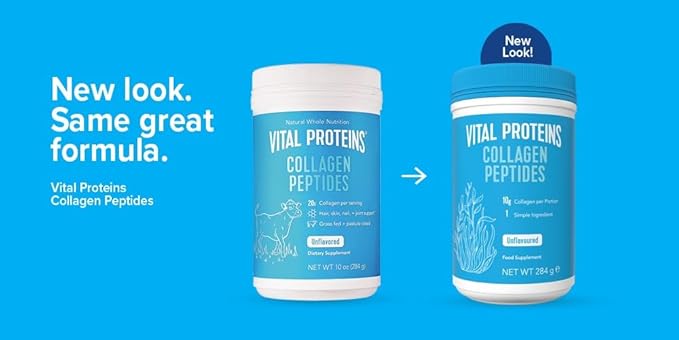 Vital Proteins, Unflavored Collagen Peptides, 20