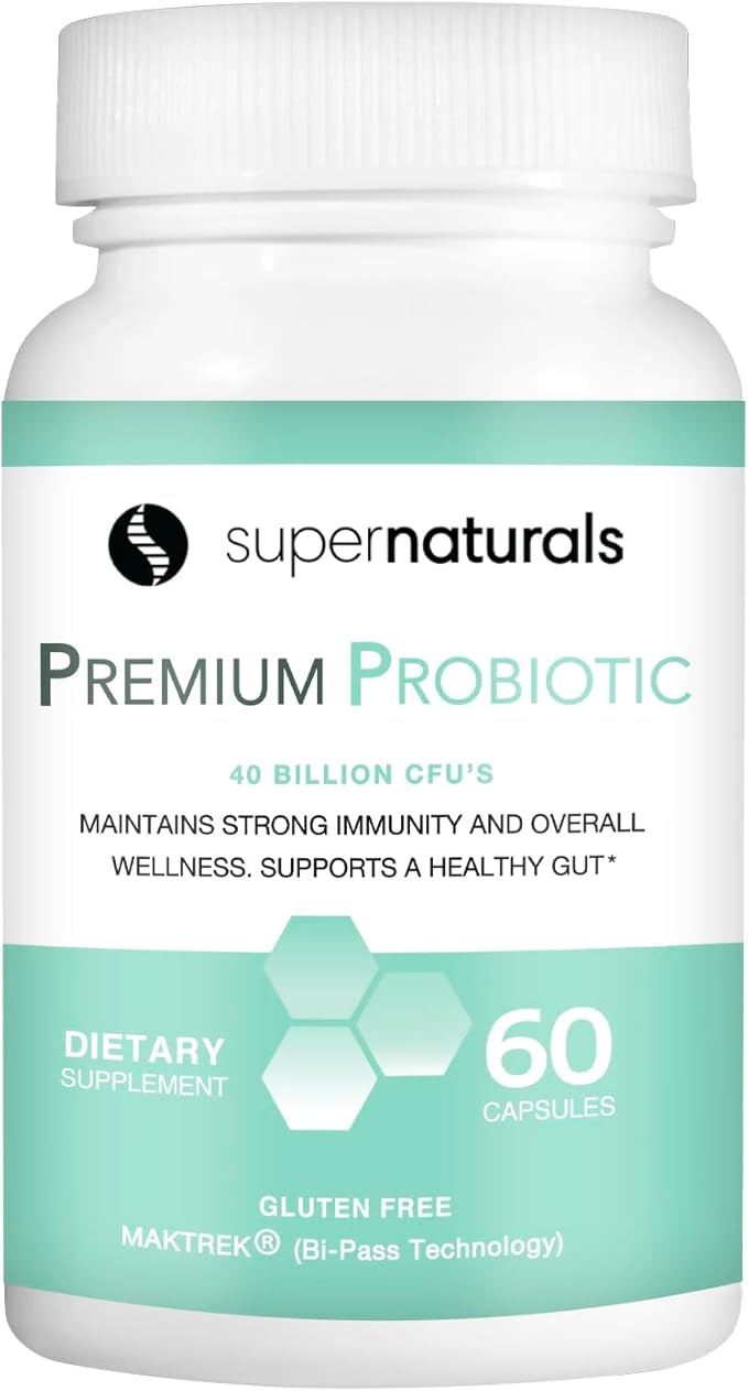 Premium Probiotics, 40 Billion CFU Probiotics 60 Probiotic