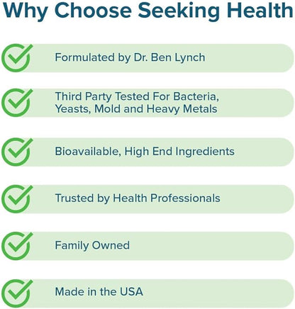 Seeking Health Ox Bile 125 120 Capsules