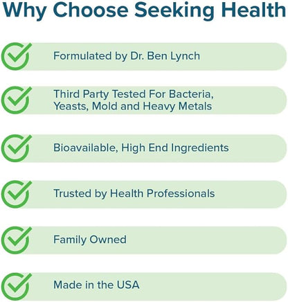Seeking Health Optimal Prenatal, Women’s Vitamin B12, Methylfolate, 240 Vegetarian