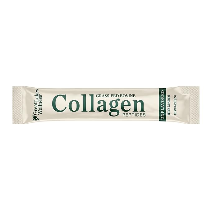 Great Lakes Wellness Collagen Peptides Powder 20 Sticks