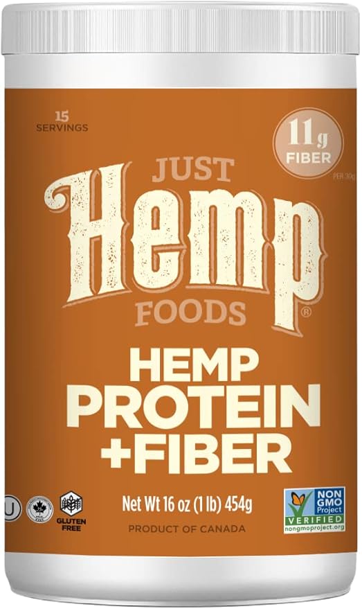 Just Hemp Foods Hemp Protein Powder 11g of 11g of 16 oz