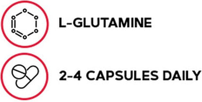 GNC Pro Performance L-Glutamine, 90 Capsules,