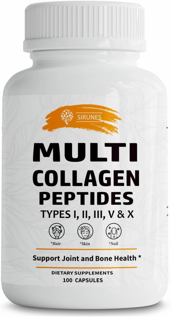 Multi Collagen Peptides Capsules 100 Capsules