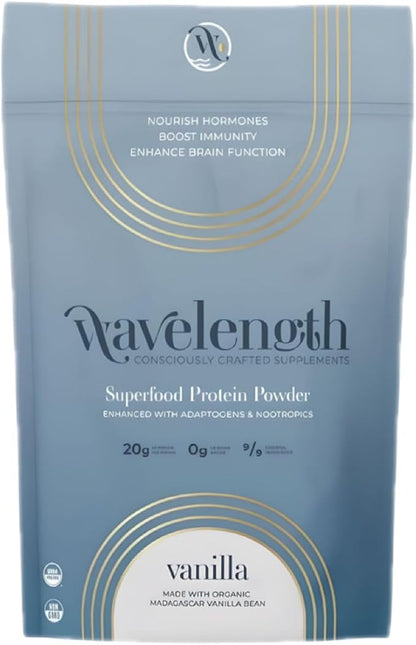 VANILLA Organic Plant-Based Superfood Protein Powder! 24.36