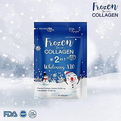 Double pack : Frozen Detox+Frozen Collagen x10 Glutathione 10000 mg