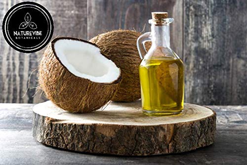 Naturevibe Botanicals Fractionated Coconut Oil 32 Ounces 100% Pure