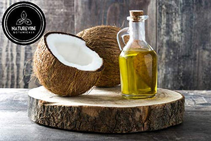 Naturevibe Botanicals Fractionated Coconut Oil 32 Ounces 100% Pure
