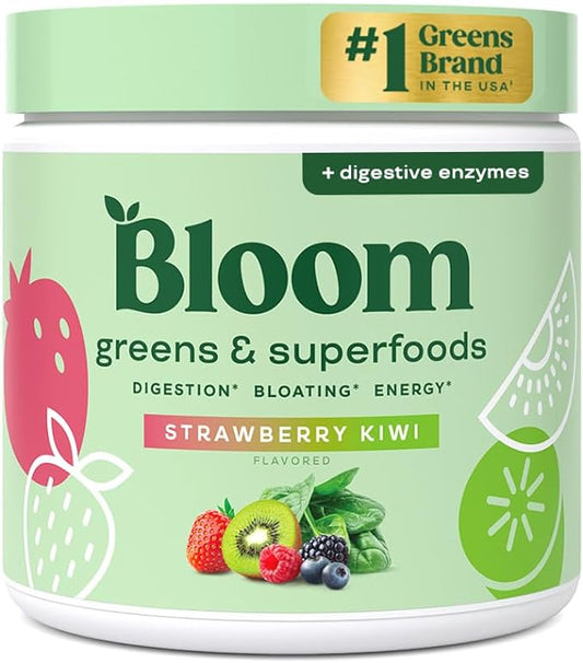 Bloom Nutrition Greens and Superfoods Powder 30 SVG,