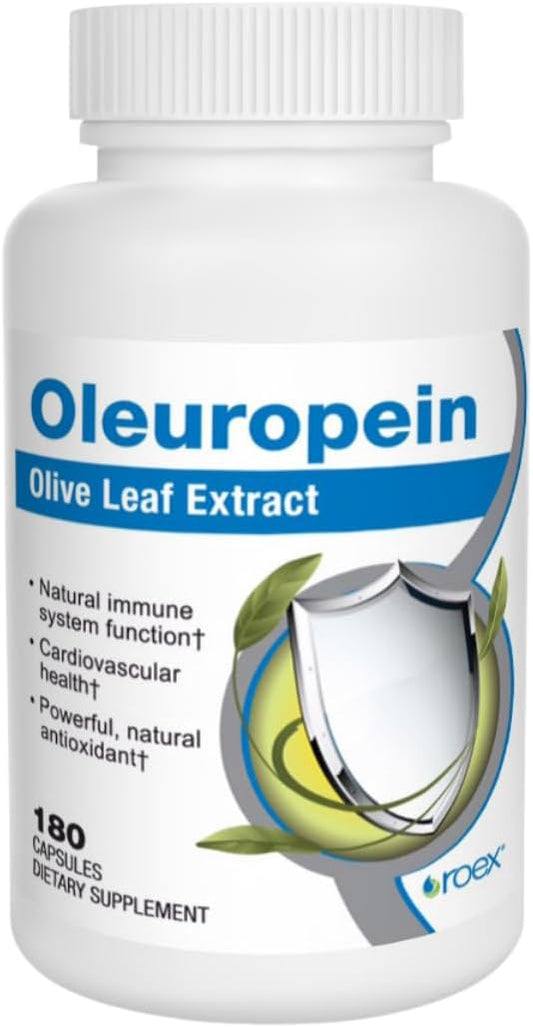 Roex Vitamins | Oleuropein Olive Leaf 180 Count